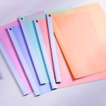 5PCS A4 Rotating Rod Folder Storage Clip Pull Rod Clip – Macaroon