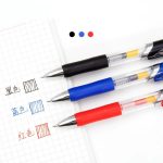 1PC 0.5mm Carbon Press Gel Pen - Red - Image 2