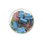 50mm Colourful Binder Clips Tempered Steel Durable Binder Clips (12pcs) - Image 2