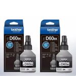 Brother BTD60BK Black Ink Bottle Twin Pack
