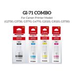 Canon GI-71 Original Ink Bottle Combo (CMYK) - Image 2